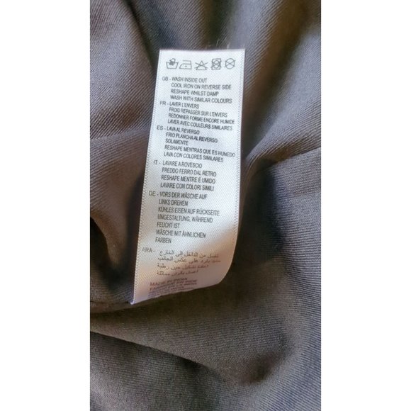 YUMI sleeveless colorful sequin‎ beaded glittery dark gray summer mini dress 6 8 - Picture 7 of 7